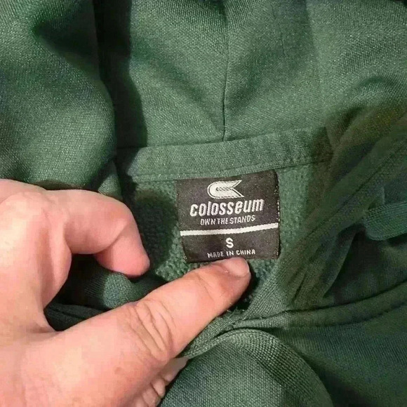 Michigan State Spartans Green Hoodie. Front Pocket. Size Small. Thick/heavy - Picture 6 of 7